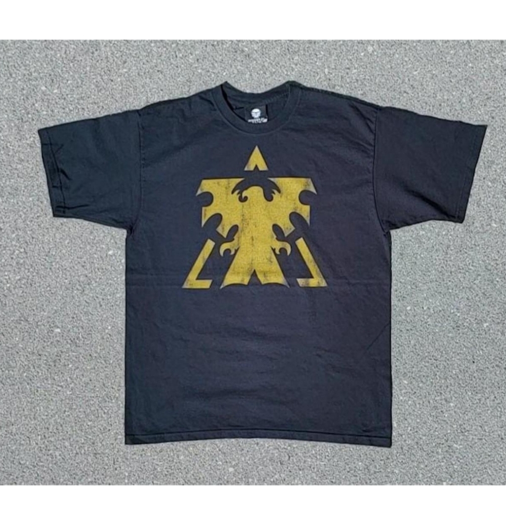 Vtg 2000s World of Warcraft Horde T-Shirt L Blizzard J!NX Y2K Gaming Promo
